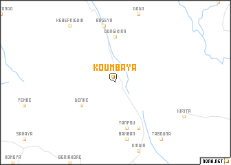 map of Koumbaya