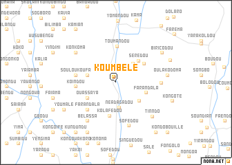 map of Koumbélé