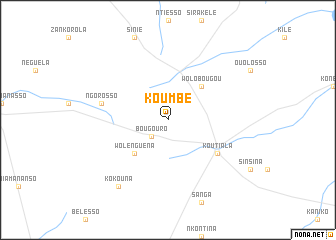 map of Koumbé