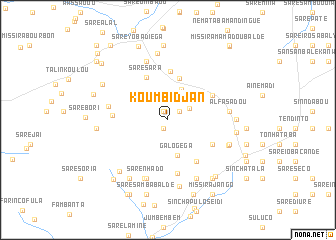 map of Koumbidjan