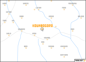 map of Koumbogoro