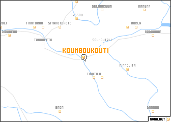 map of Koumboukouti