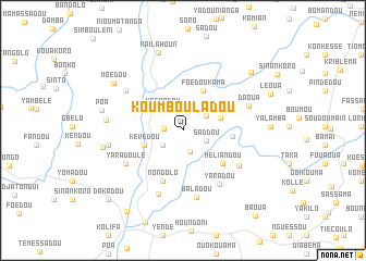 map of Koumbouladou