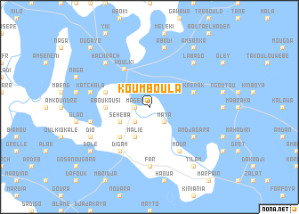 map of Koumboula