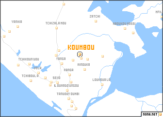 map of Koumbou