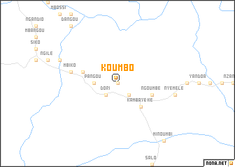 map of Koumbo