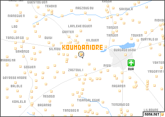 map of Koumdanioré