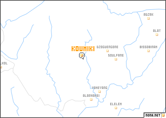 map of Koumiki