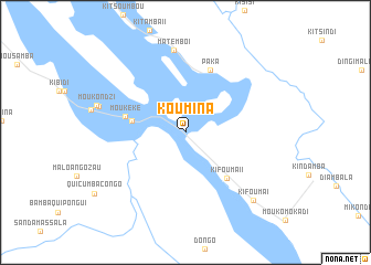 map of Koumina