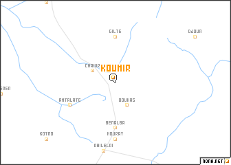 map of Koumir