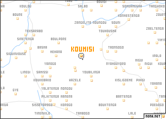 map of Koumisi