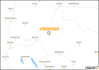 map of Koum Koum