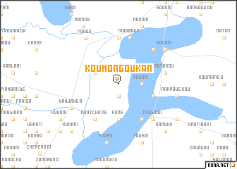 map of Koumongoukan