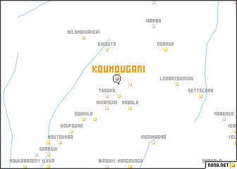 map of Koumougani