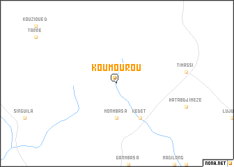 map of Koumourou