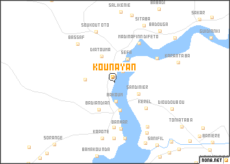 map of Kounayan