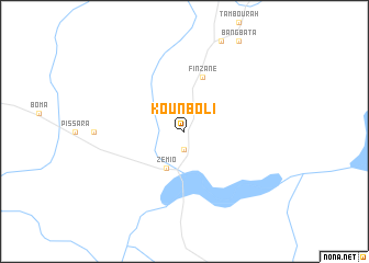 map of Kounboli