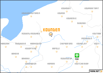 map of Kounden