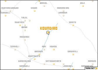 map of Koundiao