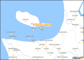 map of Koundjara