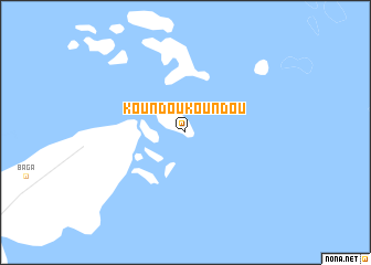 map of Koundoukoundou