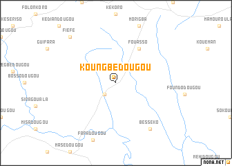 map of Koungbédougou