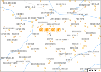 map of Koung Kouei