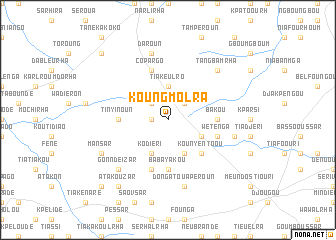 map of Koungmolra