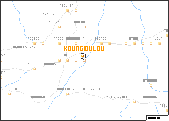 map of Koungoulou