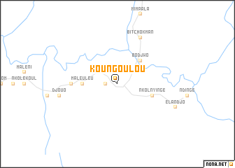 map of Koungoulou