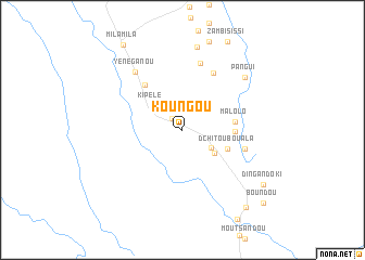 map of Koungou