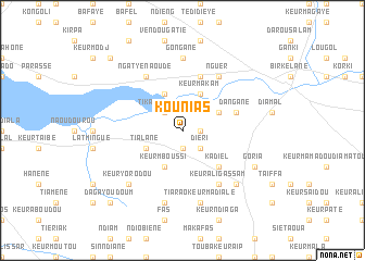 map of Kounias