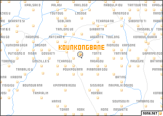 map of Kounkongbane