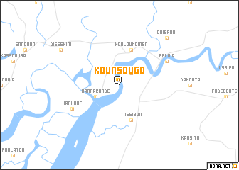 map of Kounsougo