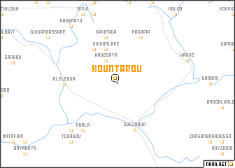 map of Kountarou