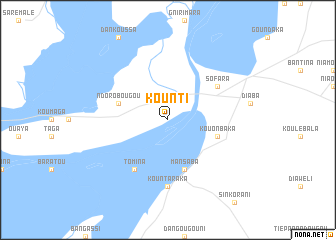 map of Kounti