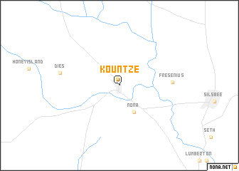 map of Kountze