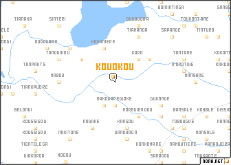 map of Kouokou