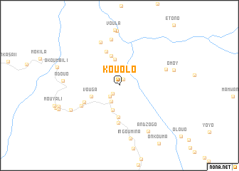 map of Kouolo