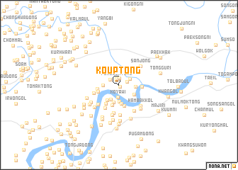 map of Koŭp-tong