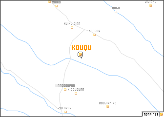 map of Kouqu