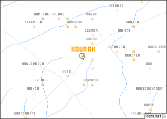 map of Kourak