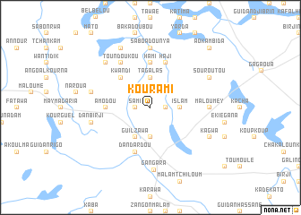 map of Kourami