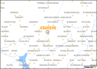 map of Kourene