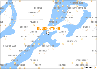 map of Kourfayawa