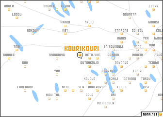 map of Kourikouri