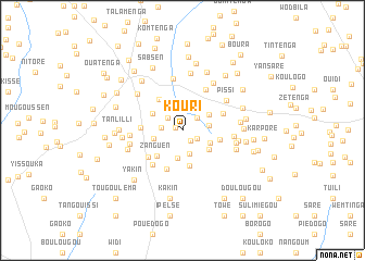 map of Kouri