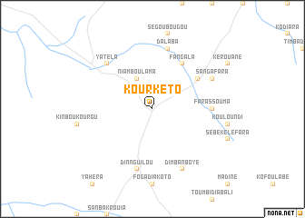 map of Kourkéto