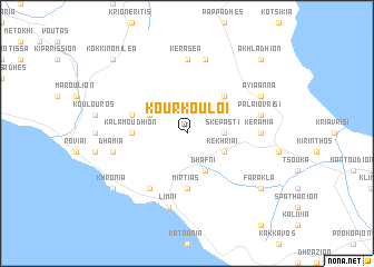 map of Kourkouloí