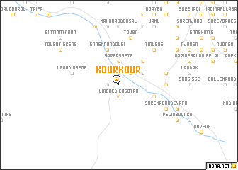 map of Kourkour